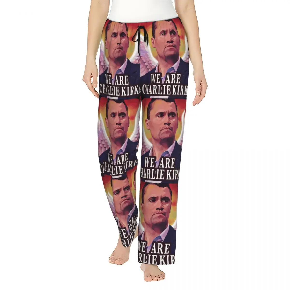 We Are Charlie Kirk Women's Lounge Pants with Pockets Pajama Pants Dorm Pajama Bottoms