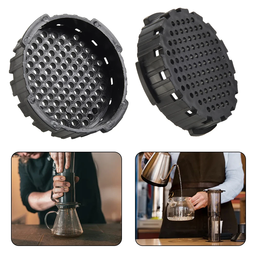 2 tapas de filtro de repuesto  - Aeropress Coffee Maker reseña y precio