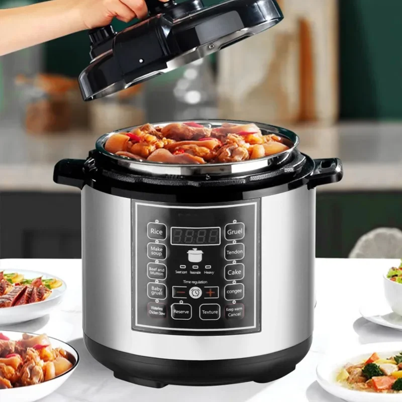 New British Rice Cooker 5-6 People Electric Pressure Cooker Household 5L Large Capacity Intelligent Reservation Instant Pot