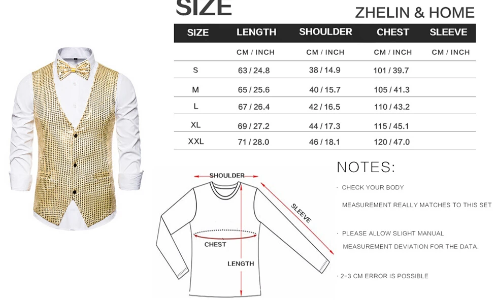 Men Blazer Vests Waistcoat Fashion Sequins Solid Color V Neck Sleeveless Buttons Suit Blazer Slim Formal Vests Business Wedding