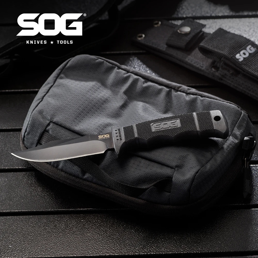 SOG Seal PUP Elite нож с фиксированным лезвием профессиональные ножи для выживания на открытом воздухе рыбалки кемпинга портативные тактические инструменты