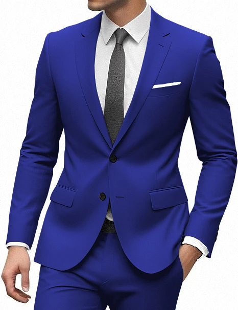 royal blue 2pcs