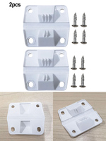 2pcs Cooler Hinges Set For Cooler Plastic Hinge Set With 8pcs Screws 5254D 5255D 5227B Replacement Parts