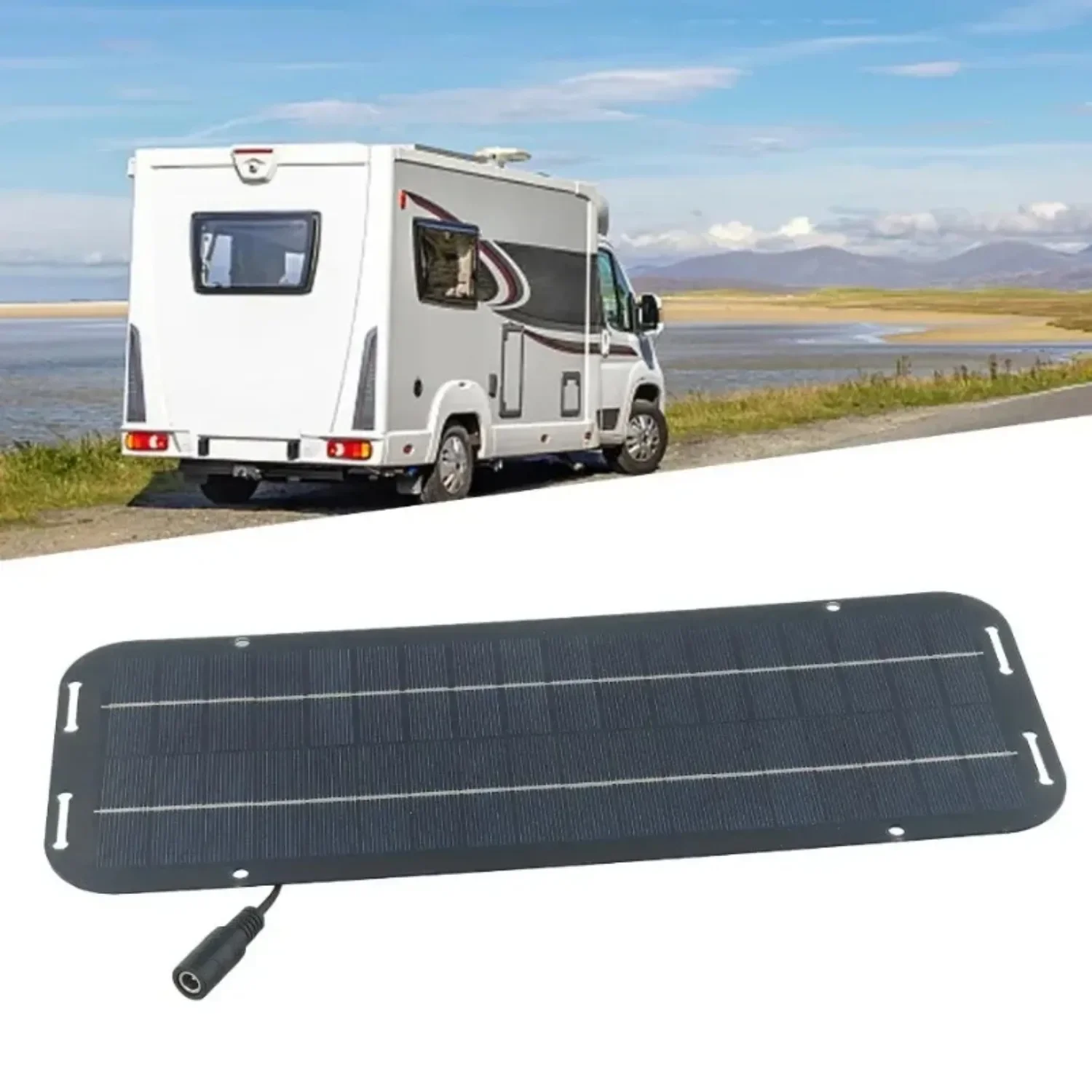 Solarpanel-Ladegerät 60W 12V Erhaltungsladegerät für Auto, Boot, Wohnmobil, Van, monokristallin, IP65 wasserdicht – Detail 12