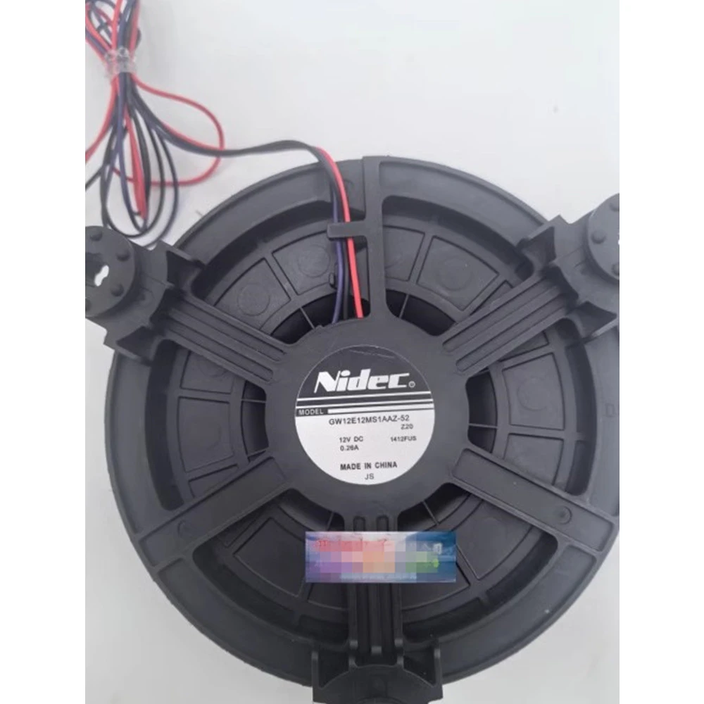 Для Haier холодильник, морозильный вентилятор с двигателем рассеивания тепла NIDEC GW12E12MS1AAZ-52, 12 В постоянного тока, 0,26 А, обслуживание вентилятора, Acce