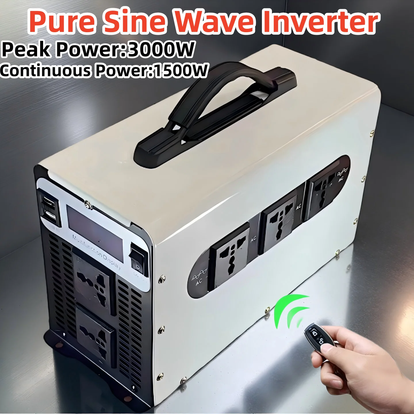 Inverter 12v 24v 110v 120v 220v  pure sine wave 48V 60V 72V 3500W solar inversor de onda senoidal pura car power inverter