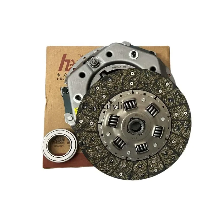 Forklift clutch pressure plate clutch plate three-piece set iron flow original factory