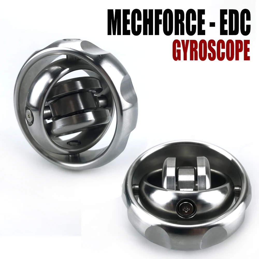 Upgraded EDC Metal Fingertip Gyro Gyroscope Hand Spinner Decompression Anti Stress Balance Rotator Toy Adult Kids Interest Gift