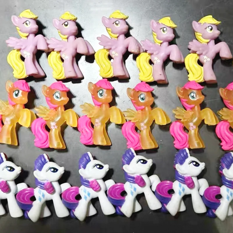 ألعاب أصلية من My Little Pony Rare Mini Edition شفافة من Cutie Mark Lyra Heartstrings Twilight Sparkle Night Light القابلة للجمع