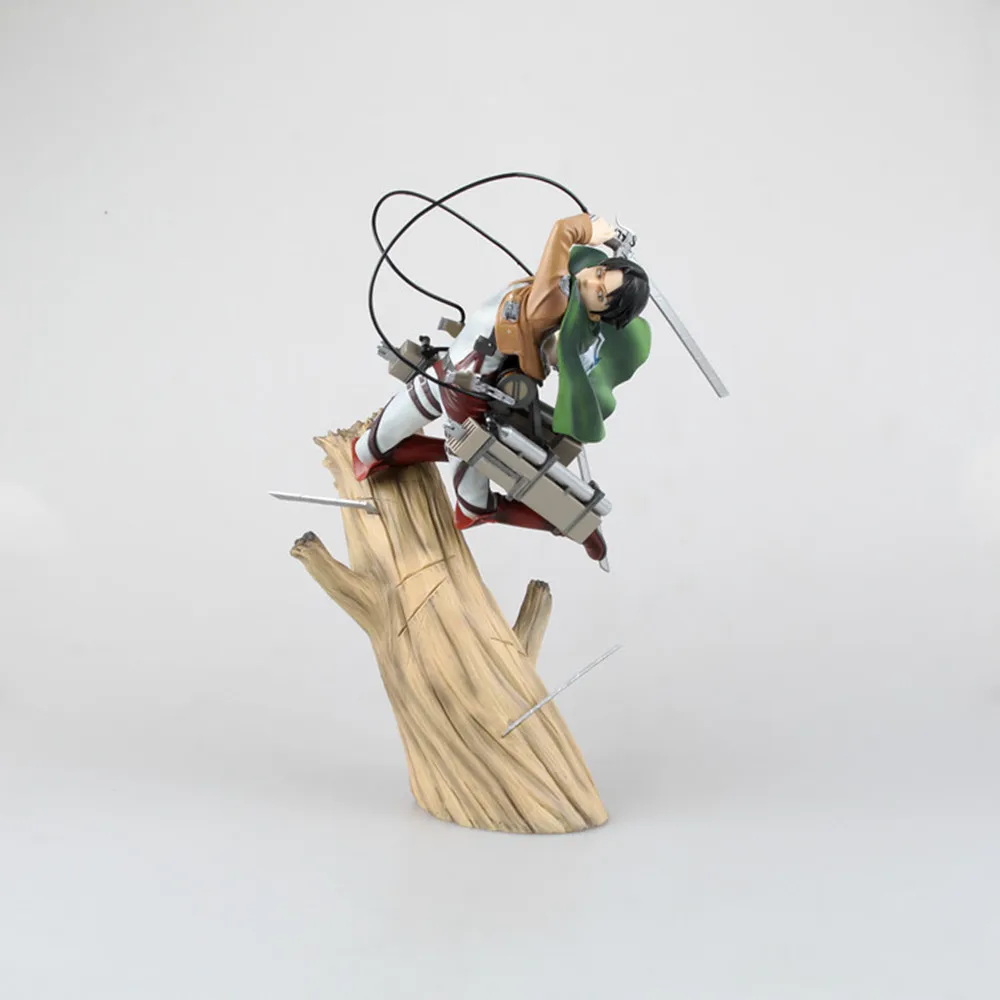 Atak Tytanów Artfx J Levi Renewal Package Ver. Figurka akcji PVC Figurka anime Model Zabawki Kolekcjonerska lalka Prezent