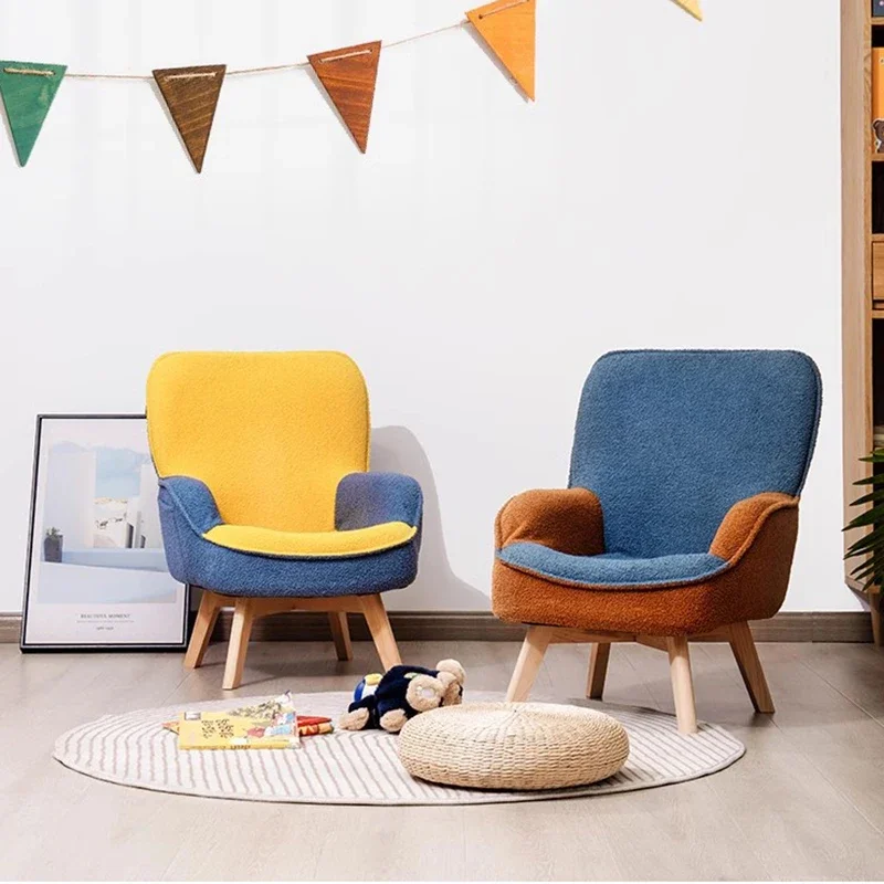 Mini sillón de diseño para niños, Chaise Longue, muebles para habitación de bebé, PUF, sofás, canapé de lectura, Puff para niños, JGY