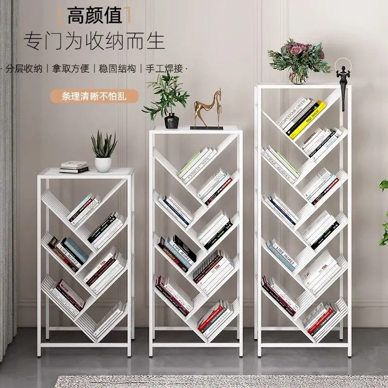 Multi-layered Magazine Floor-standing 's Picture Magazine Ironwork Installation Racks Office Furniture Das Magazin ZY40ZZJ