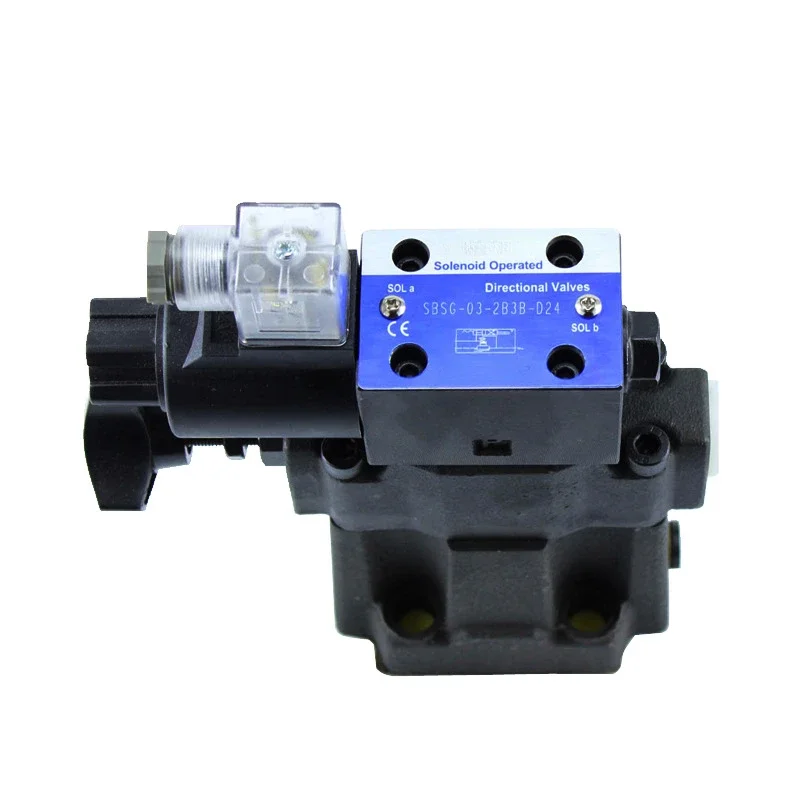 SBSG-03 Plate Relief Valve, Low Noise Electromagnetic Control Relief Valve