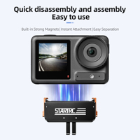 STARTRC Magnetic Adapter Mount for DJI Osmo Action 5 ProFoldable Quick Release Mount Base Sports Camera Accessories Adapter