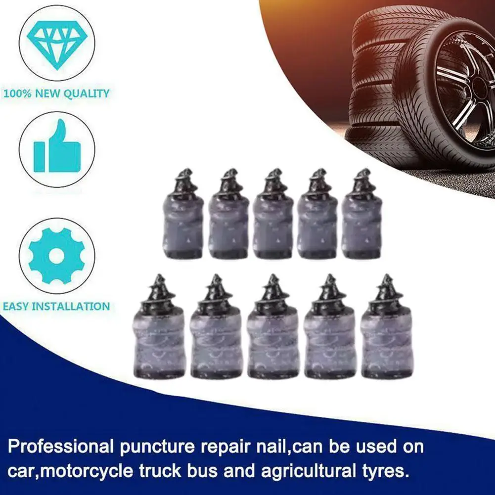 

NEW Tire Repair Rubber Nail Auto Motorcycle Vacuum Self-Service Tyre Puncture Repair Screws Fast Tool for Car Truck Tractor H2C3