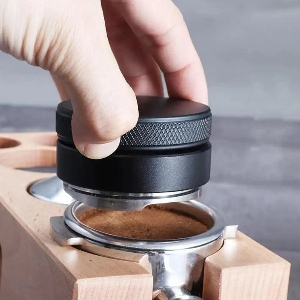 51/53/58MM Coffee Tamper 3 Angled Slopes Palm Tamper Coffee Distributor Tamping Depth Espresso Distribution Tool Эспрессо