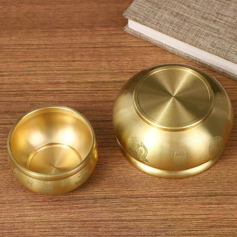 Cornucopia Brass Fortunate Attract Wealth Good Luck Magical Power Treasure Bowls Desktop Small Ornament Home Decor
