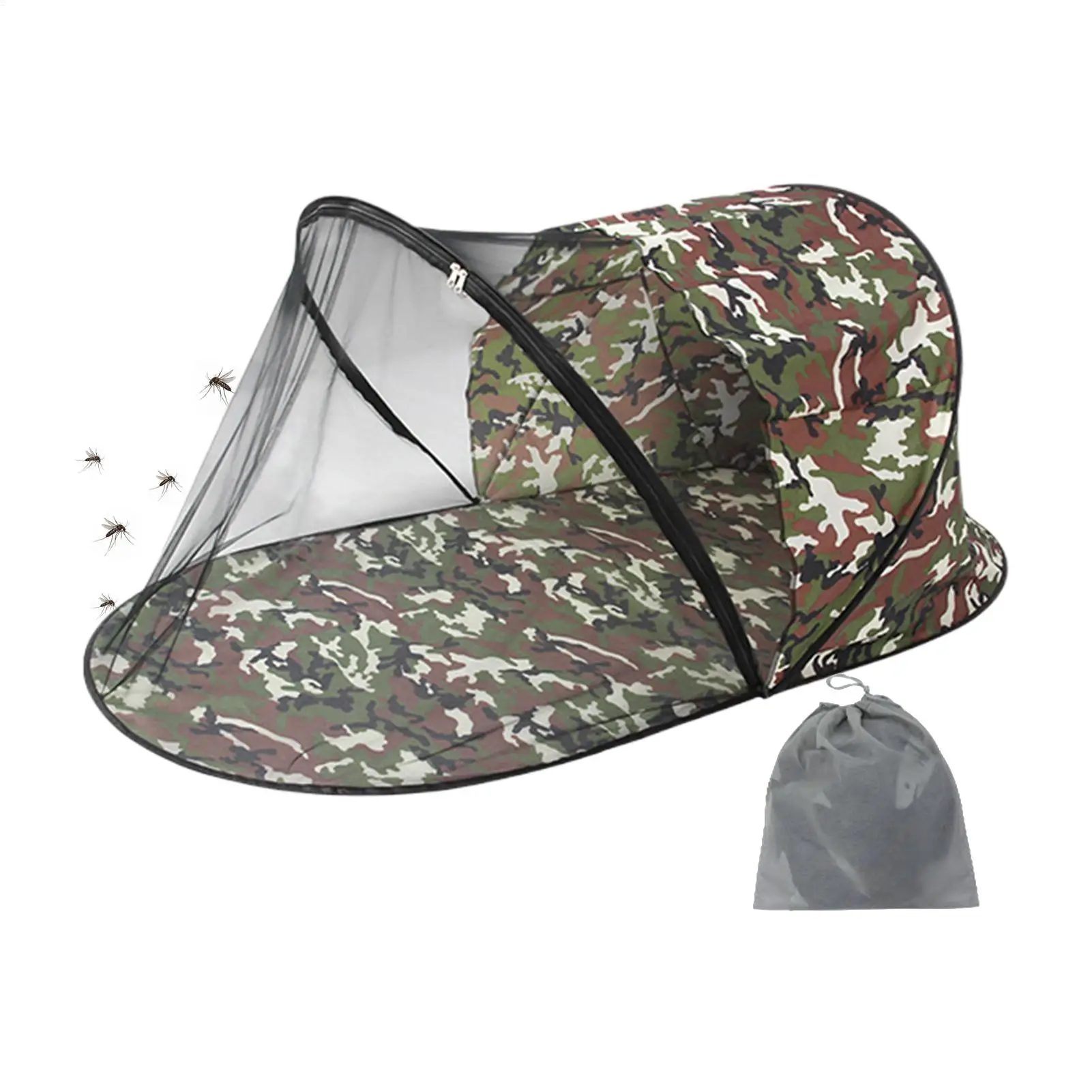 Patio Tent Breathable Folding Quick-Opening Portable Tent Sun-Protective Outdoor Net For Indoor Outdoor Garden Yard Backyard