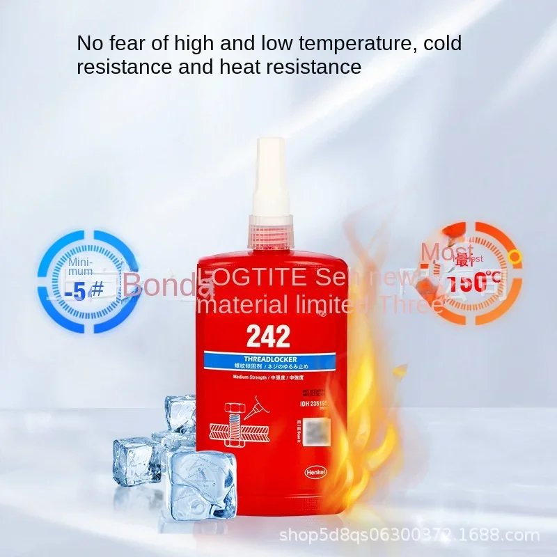 Imagem -04 - Loctite 242 Glue Parafuso Cola Agente de Travamento 50ml