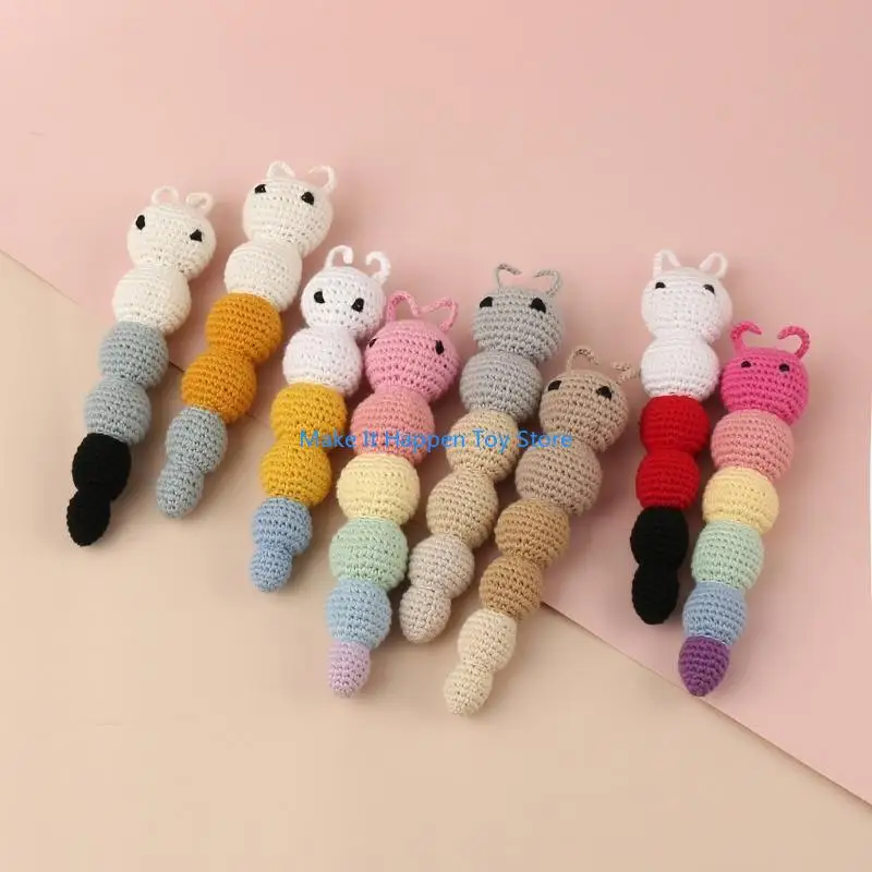28EC Toy Handbell para Baby 1 Monthton Cartoon Rattle Crib Recém -nascido Presente