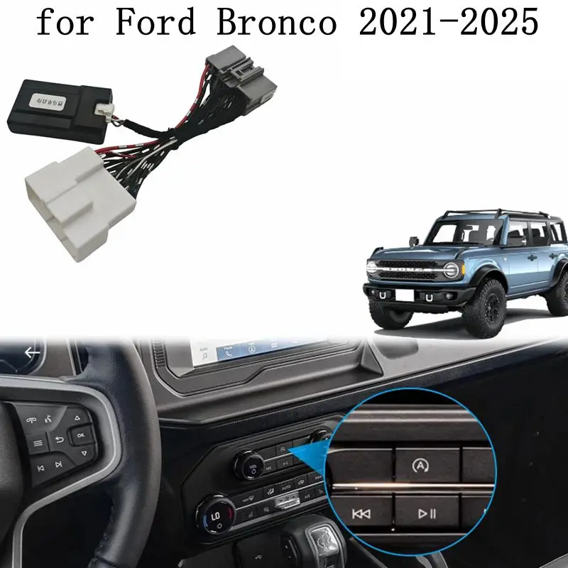 Eliminador de Arranque y Parada Automáticos Compatible con Ford Bronco 2021-2025 (No Compatible con Bronco Sport/Badlands) Sistema de Parada y Arranque Automático del Motor