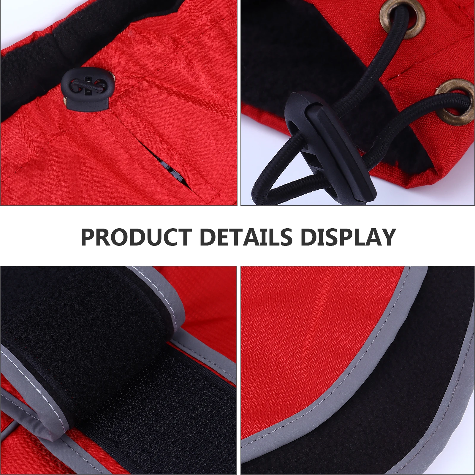 

Raincoat Clothes Outdoor Sports Durable Polyester Comfortable Easy Wear Hidden Opening Replacement Traction Rope Pet Dog