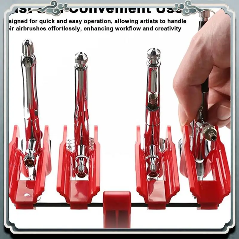 Durable For Effortlessly Convenient Use Quick Pull Spraying Pen Holder 30Mm Airbrush Rack Holder