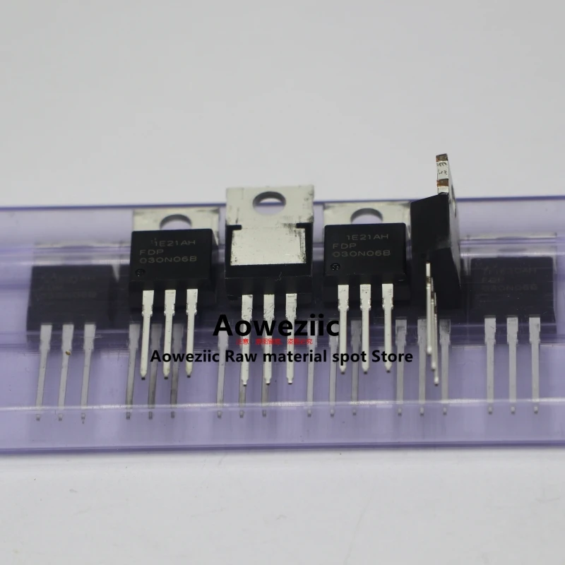 Aoweziic 100% New Imported Original FDP030N06B  030N06B TO-220   MOSFET N-channel 195A 60V