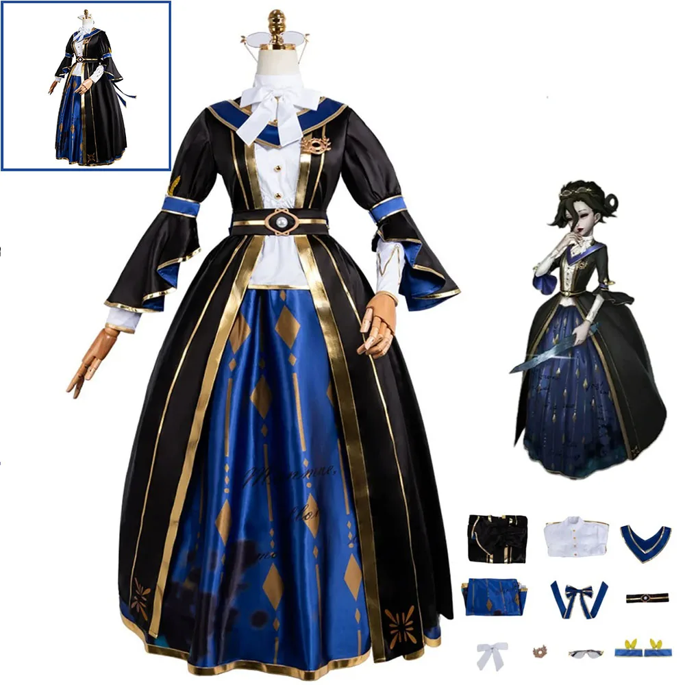 

Game Identity Ⅴ Mary Bloody Queen Cosplay Costume Remnants of Hope Skin Evening Dress Lolita Skirt Woman Halloween Carnival Set