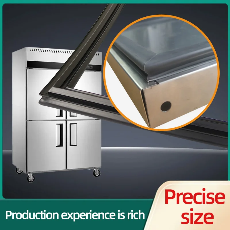 9m Custom Power Saving Refrigerator Freezer Door Seal Universal PVC Magnetic Gasket Anti-Deformation Energy Efficient