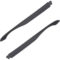 EZReplace patillas de repuesto negras/grises brazos patas para Oakley Holbrook OO9102 / Holbrook XL / Holbrook AF (marco no incluido)