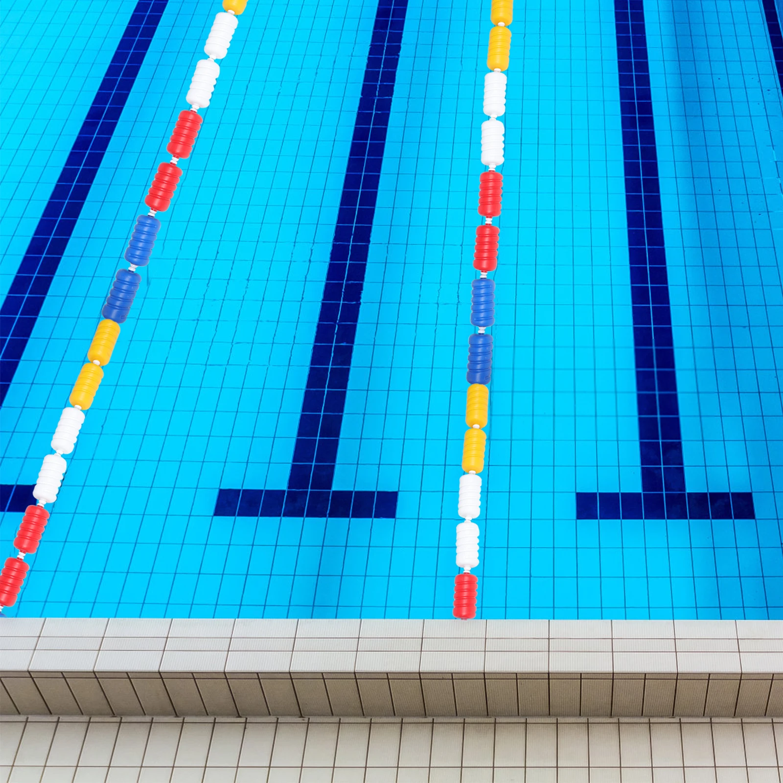 

Plastic Buoy For Swimming Divider Float Line Spiral Marker Durable Floatation Marking Line Water Zones Differentiation Pool
