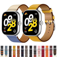Leather Band for Redmi watch 4 5 strap Smartwatch Accessories belt Bracelet correa for Xiaomi mi band 8 9 Pro straps watchband