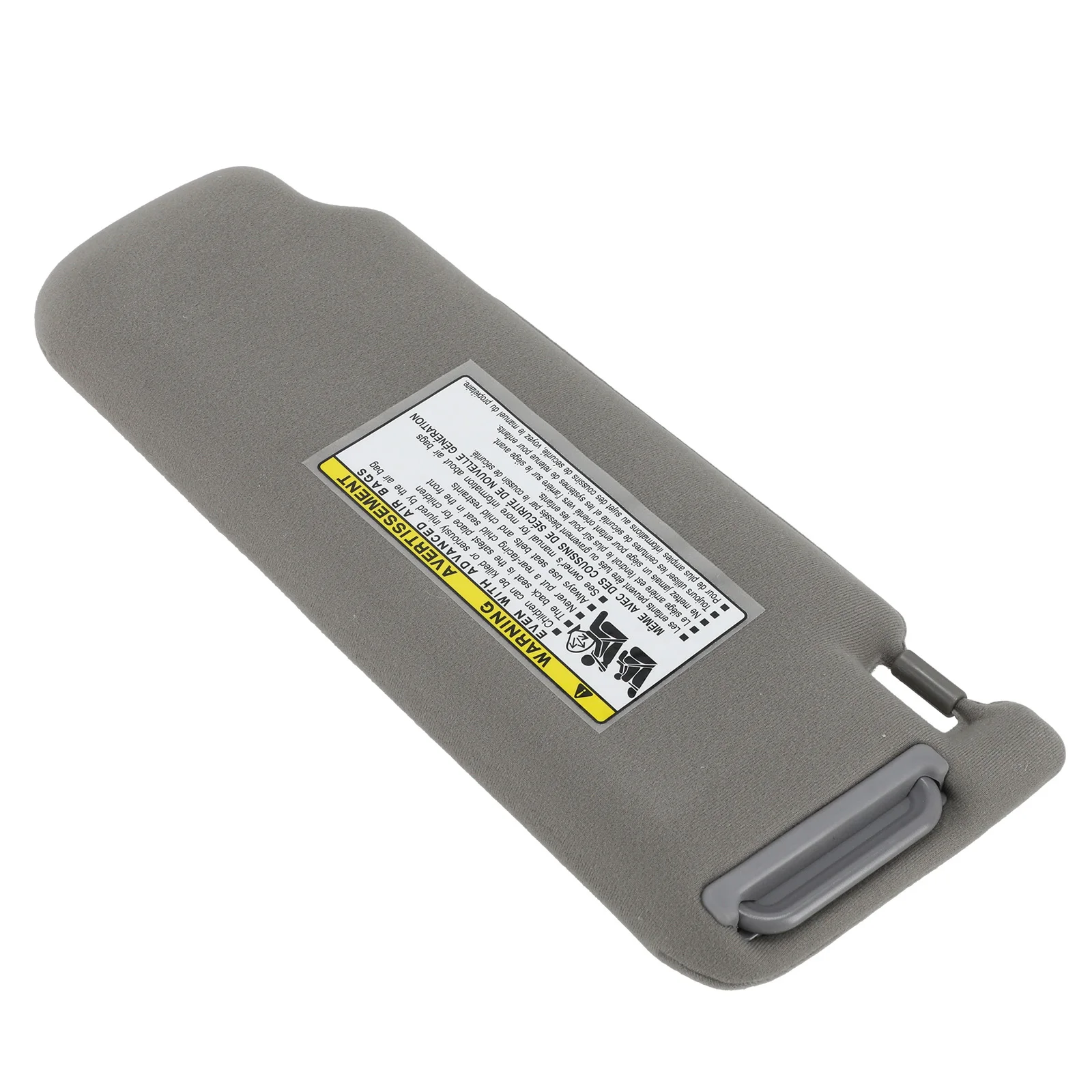 زوج حاجب الشمس الأمامي لسيارة تويوتا كامري 2012-2017 7431033F80B0 74310-06590-B2 جانب السائق الرمادي #3