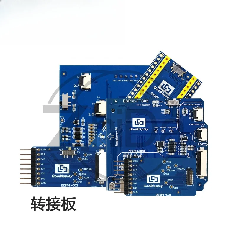 SPI E‑Paper Adapter Board, E‑Ink Display Connection Module for Raspberry Pi ESP32 Microcontroller DIY Project