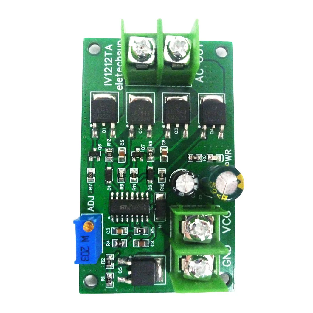 

200W DC 12V to AC 12V Inverter 50Hz Square Wave Signal Generator Module 12W with AC 12V to 220V Power Transformer Board