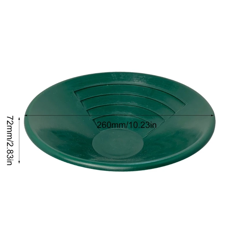 3 pçs manual ferramenta lavagem ouro conjunto panelas lavagem ouro para lavagem ouro plástico panelas ouro