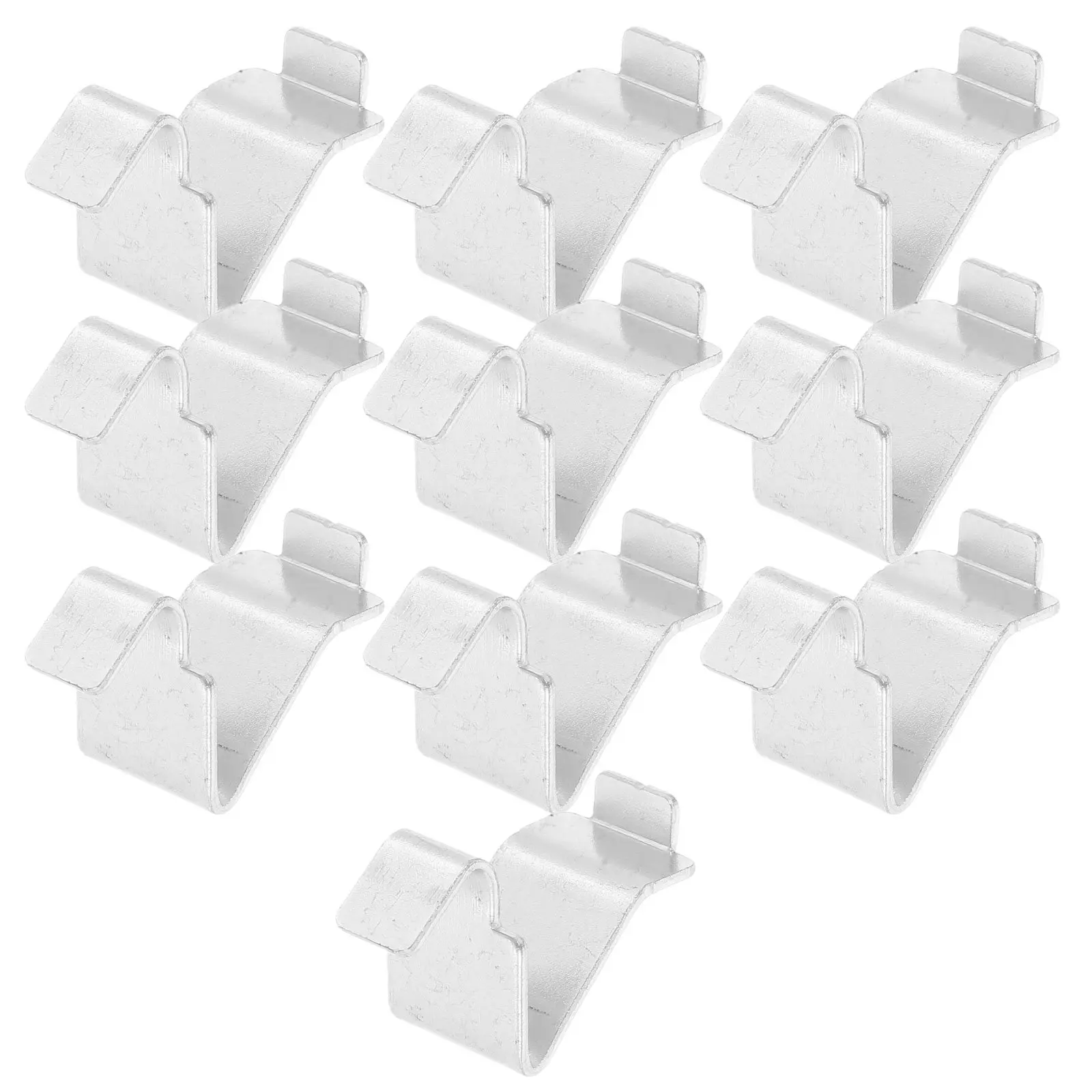 8mm Metal Shelf Pegs 10 Piece Cabinet Shelf Support Clips for Bookcase Kitchen Office Storage