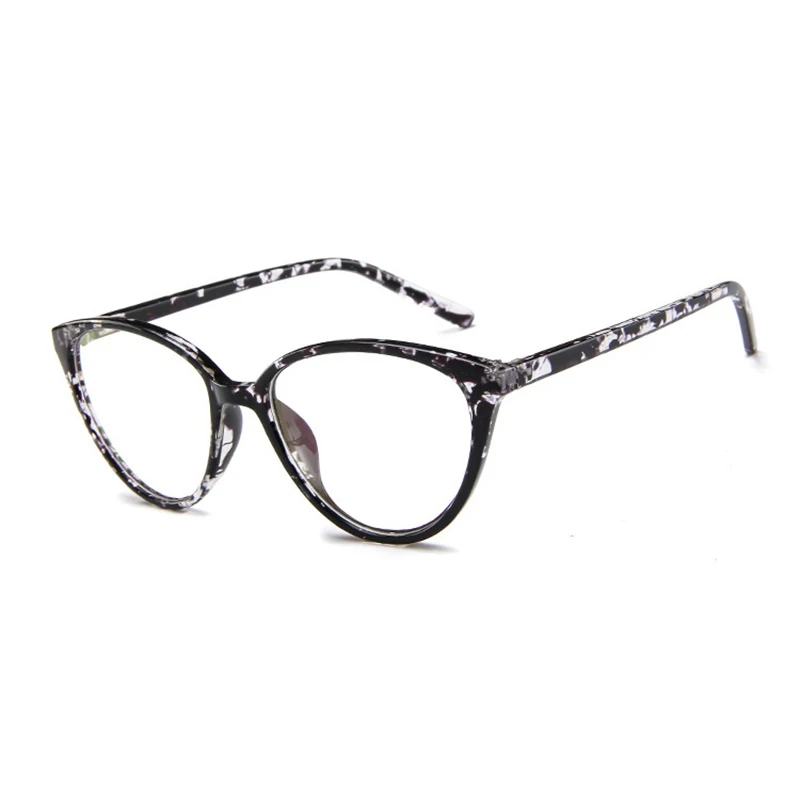 

Модные очки для чтения Cateye, женские очки для чтения CR39 + 25 + 125 ~ + 600, очки для дальнозоркости, прозрачная Лупа