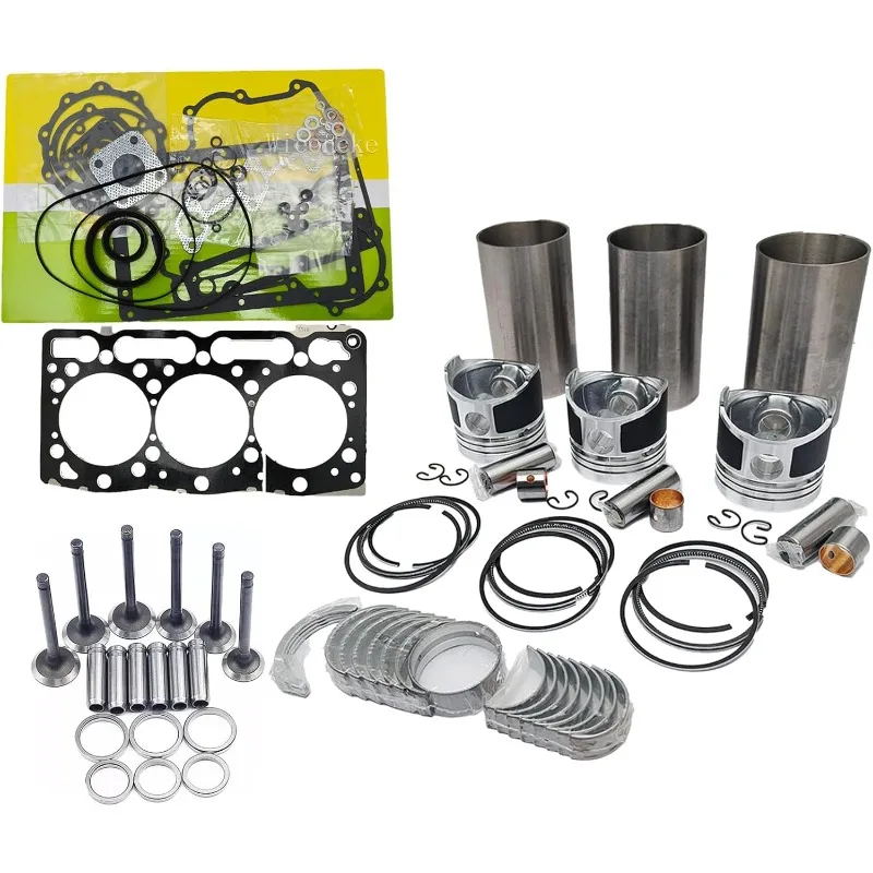 

D1503 Engine Overhaul Rebuild Kit For Kubota D1503 Engine U35 KX91-3 R420 L2900 L3000 Excavator R420S Loader L3010 L3130 Tractor