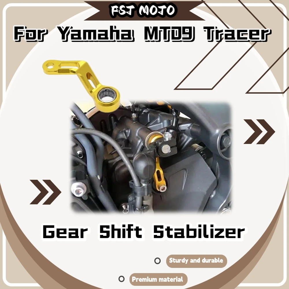 For Yamaha MT09 Tracer 2015‑2017 Precise Gear‑Shift Stabilizer Reinforced Shift Lever Bracket Mod Accessories
