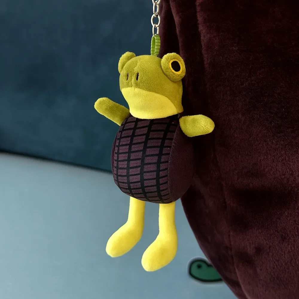 الإيطالية Brainrot Al Tingtungsahur المفاتيح الحيوان الكرتون لينة Tralalelotralala أفخم ظهره قلادة محشوة دمية الهدايا