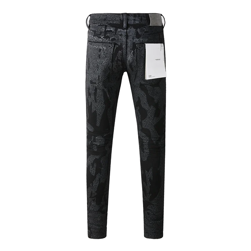 Color 9026 The Best Sellers Men's Quality Distresed Skinny Ripped Jeans Pants