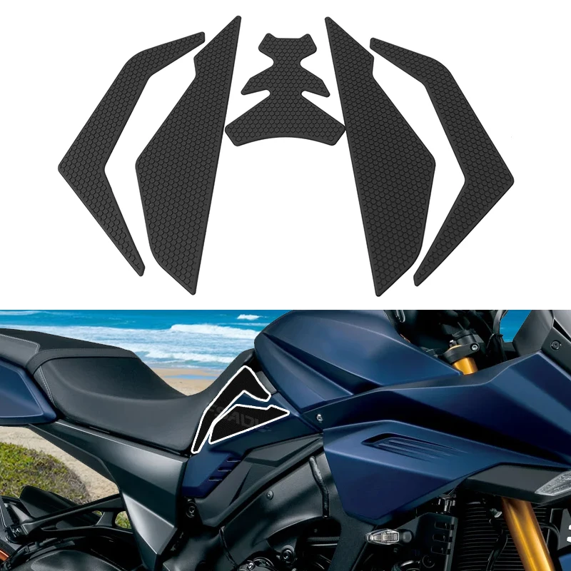 

New Non-slip Tank Pad Anti Slip Fuel Oil Tank Side Knee Grip Decal Protector Spare Parts Fit For SUZUKI KATANA 2021 2022 2023