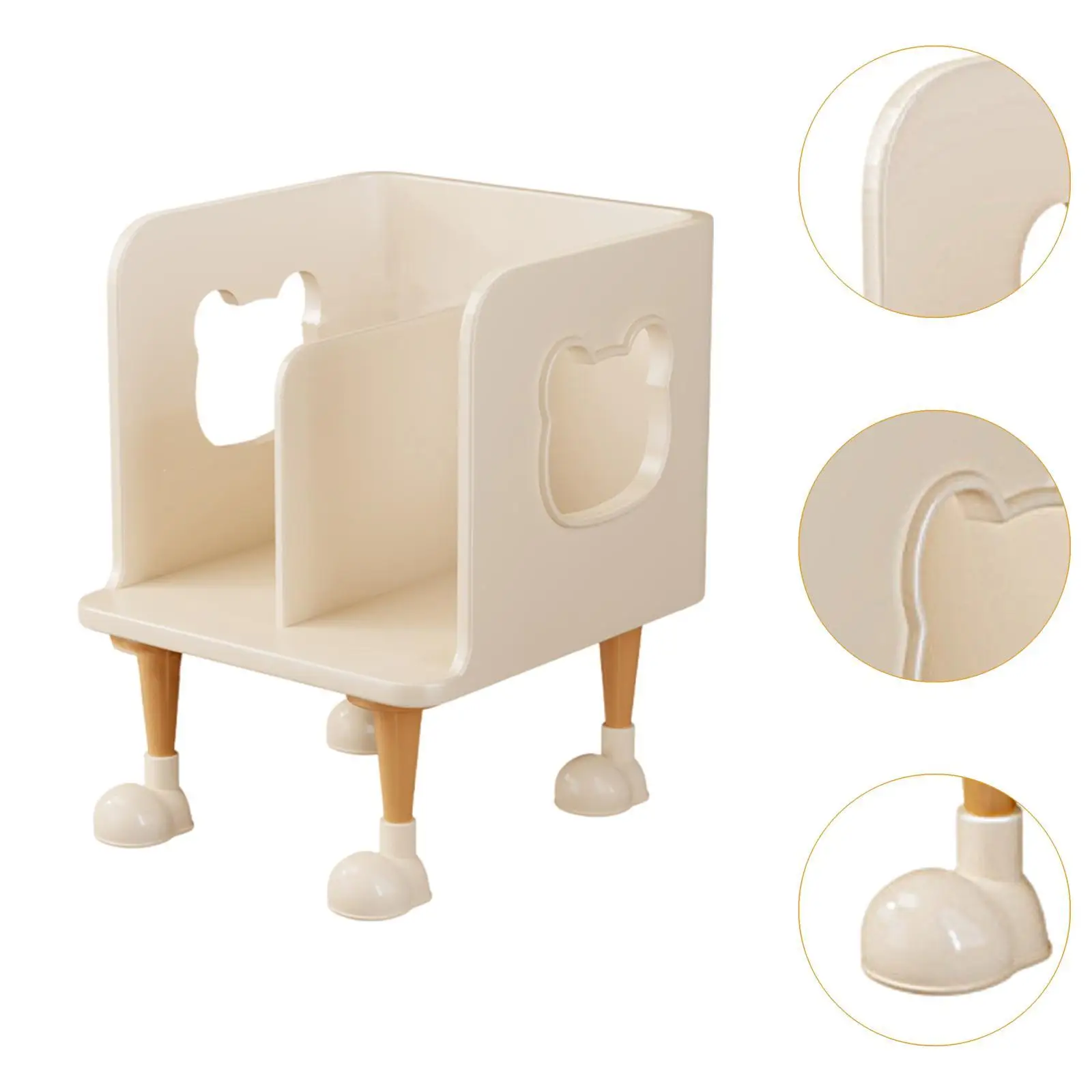 منظم كتب لرف الكتب على سطح المكتب لمكتب غرفة المعيشة في المهجع #5