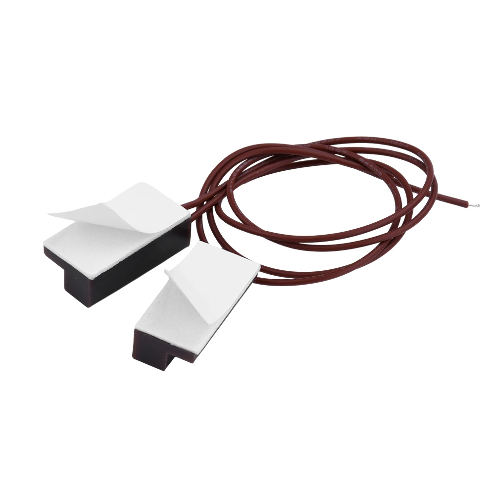 MC-38A Wired Door Window Sensor Detector Magnetic Switch Normally Closed or Normally Open NC/NO for Home Security Alarm System