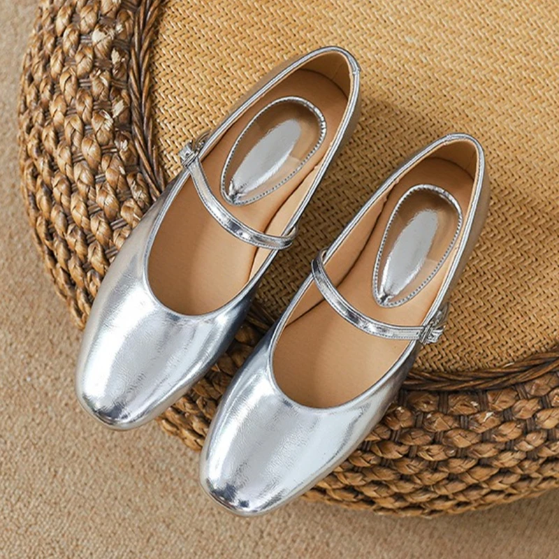 Gümüş Bale Babetleri Kadın Zar - Women Shoes Casual incelemesi ve fiyatı