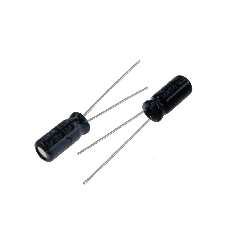 100pcs 3.3uF 100V 3.3MFD 100WV Aluminum Electrolytic Capacitor 5*11mm Radial 3.3mf100v 3.3uf100v 100v3.3mf 100v3.3uf