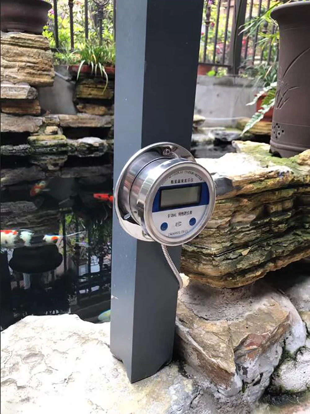 Termometer tampilan Digital, alat ukur suhu industri dengan 5M tahan air-50 ℃ ~ 200 ℃