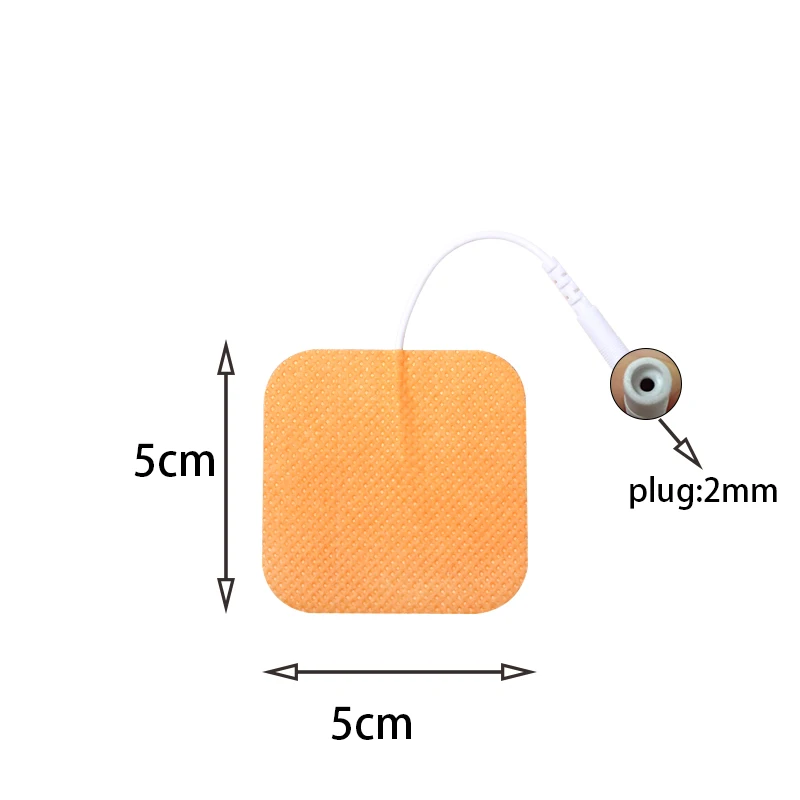 10/20/50/100PCS Electrode Pads Bulk Pack  for TENS Massager EMS Muscle Stimulator - Disposable Electrodes Patch Sticker